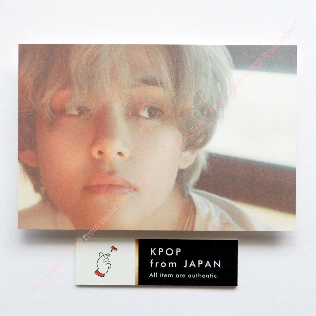 V Layover Weverse Tarjeta fotográfica oficial Postal Álbum solista BTS Taehyung 