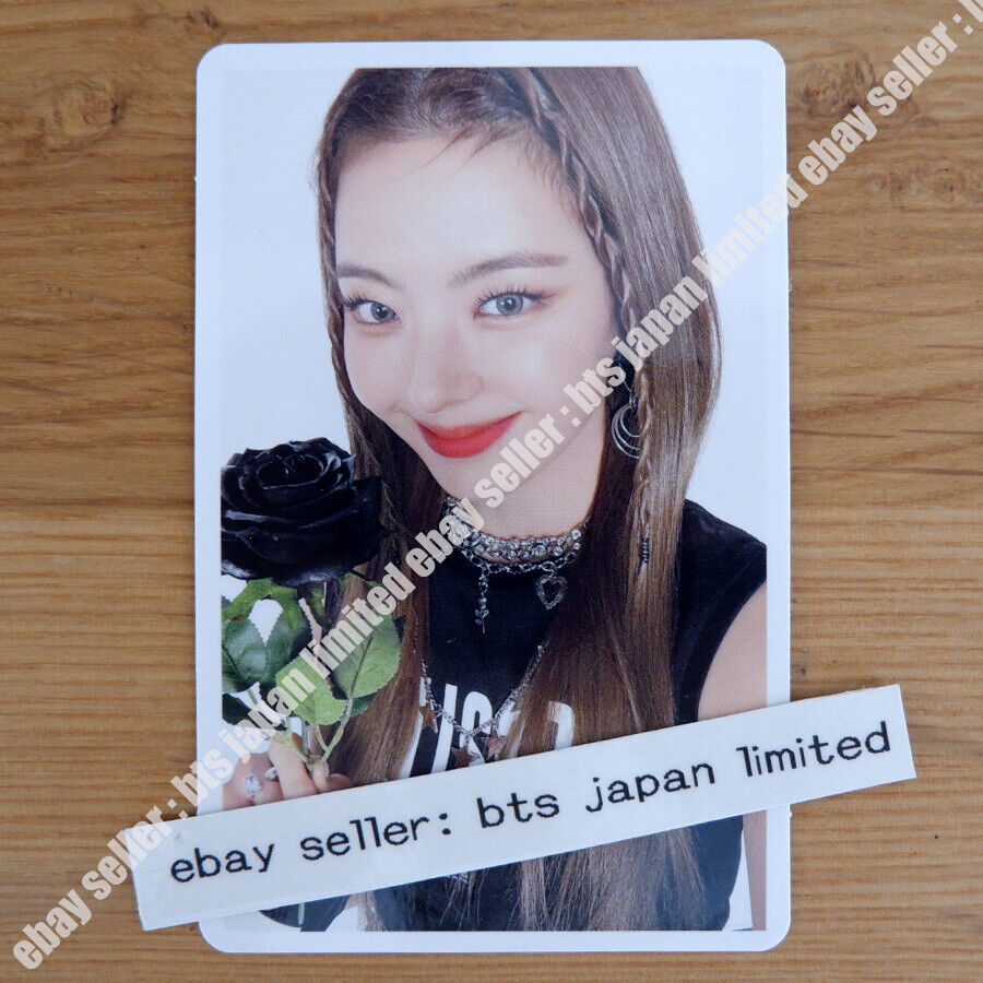 ITZY Lia Blah Blah Blah Photocard A B Normal Japan FC MIDZY Fan Photo card