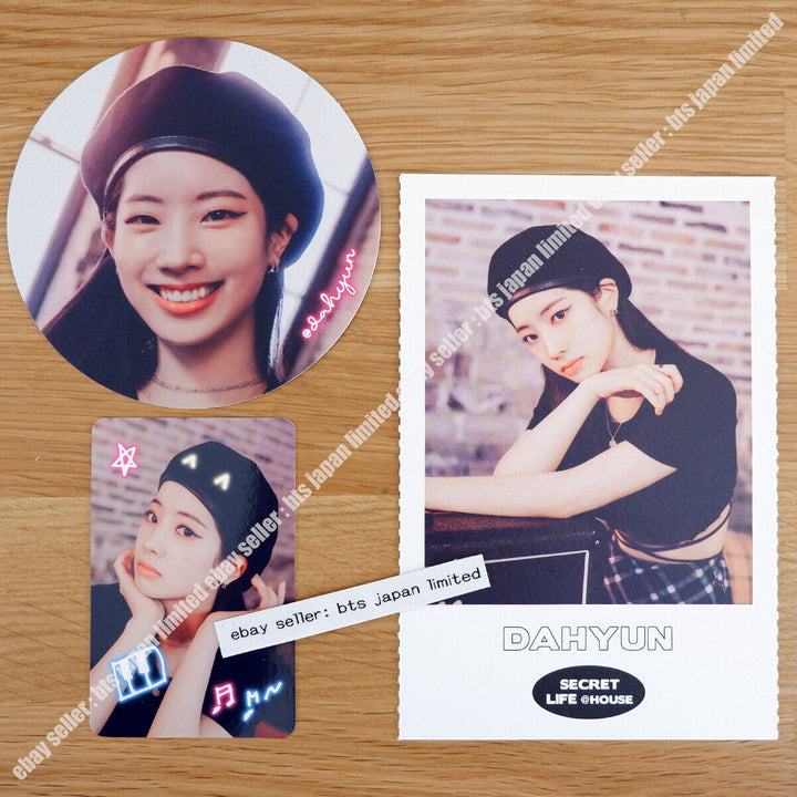 Conjunto de tarjetas fotográficas oficiales de TWICE SALUDOS DE TEMPORADA 2023 VIDA SECRETA EN CASA 