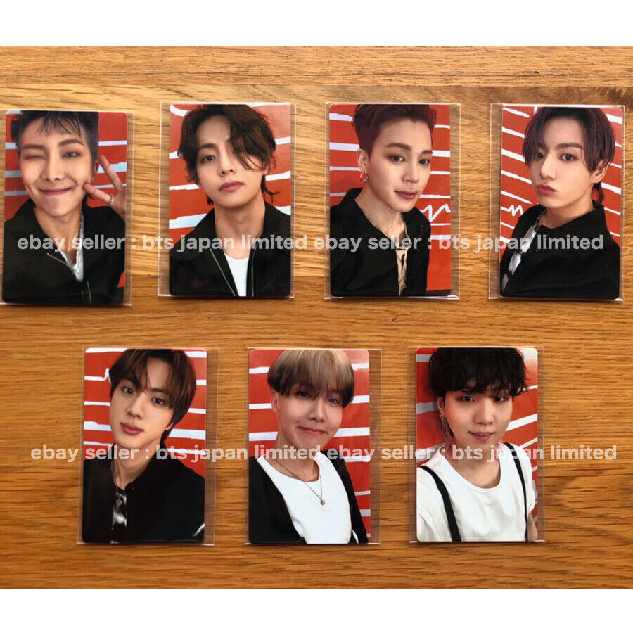 BTS Butter Oficial Japón Fan club ver. Beneficio de PC de tarjeta fotográfica Selfie 