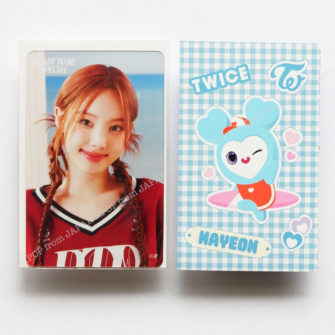 TWICE READY TO BE in JAPAN SPECIAL FC Limited Lucky draw Photocard set of 18