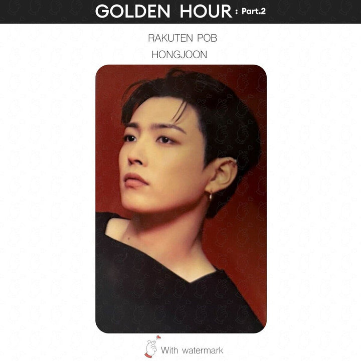 ATEEZ GOLDEN HOUR Part.2 JAPAN STORE BENEFIT POB PHOTOCARD JPFC UMS HMV pt2