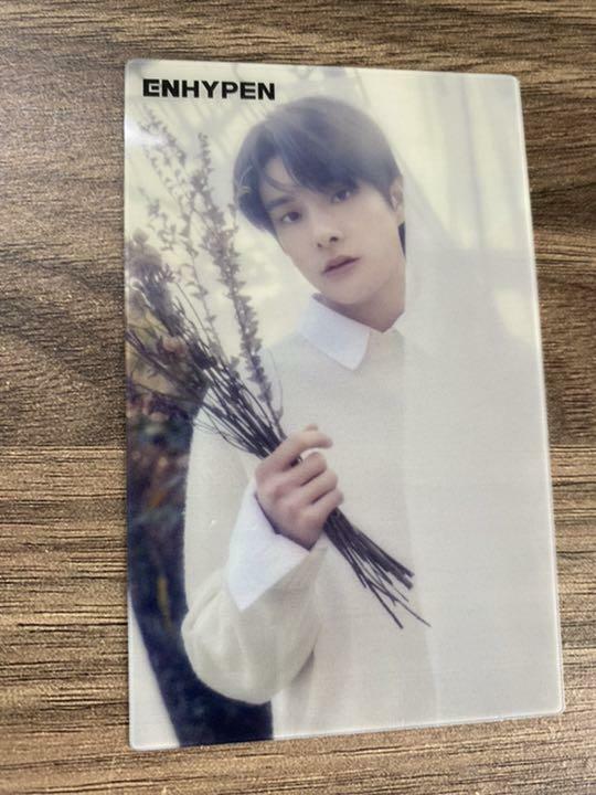 ENHYPEN JAKE BORDER : Hakanai Official Photo card Solo Universal weverse PC