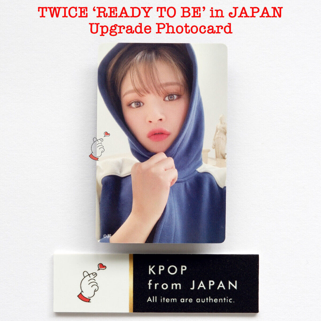 TWICE READY TO BE IN JAPAN Upgrade Benefit Photocard mina sana momo nayeon jihyo