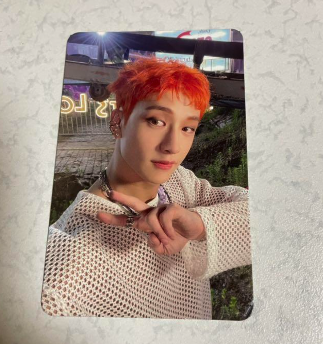 Stray kids Bang chan NOEASY NOISY Official Photo card PC photocard Bangchan