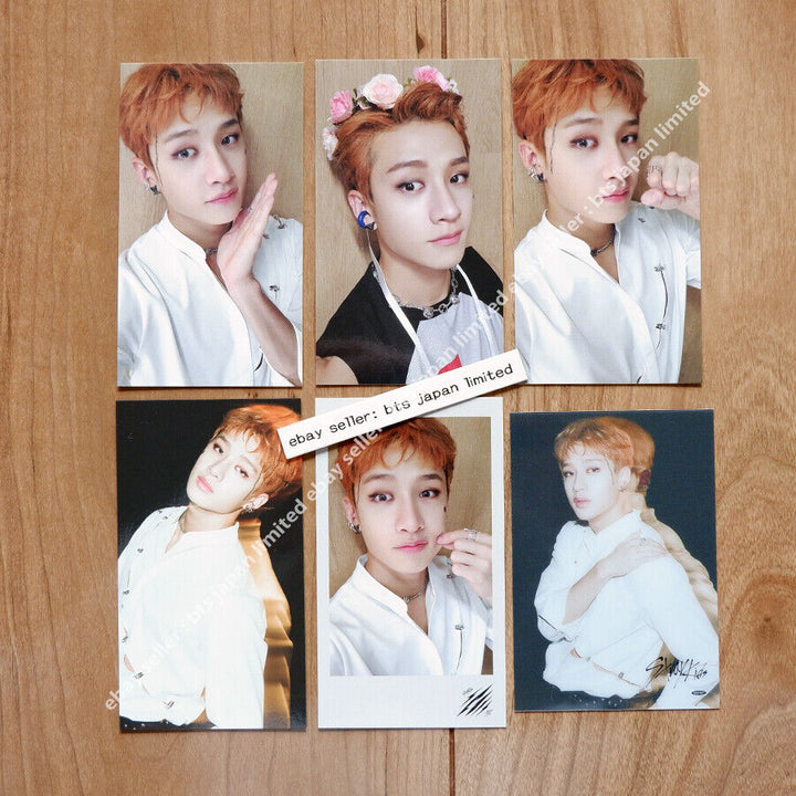 Stray Kids Bang Chan Scars / Thunderous Official Photocard A,B,C,Normal,FC PC