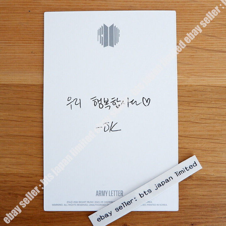 BTS Proof Collector’s Edition Photocard 3D card JIN SUGA JIMIN V JUNGKOOK