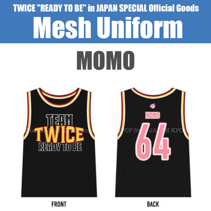 PRE TWICE 5TH WORLD TOUR 'READY TO BE' in JAPAN SPECIAL Official MD Mesh Uniform