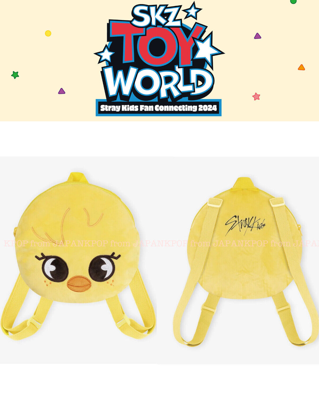 PRE Stray Kids Japan Fan Connecting 2024 "SKZ TOY WORLD" OFFICIAL GOODS