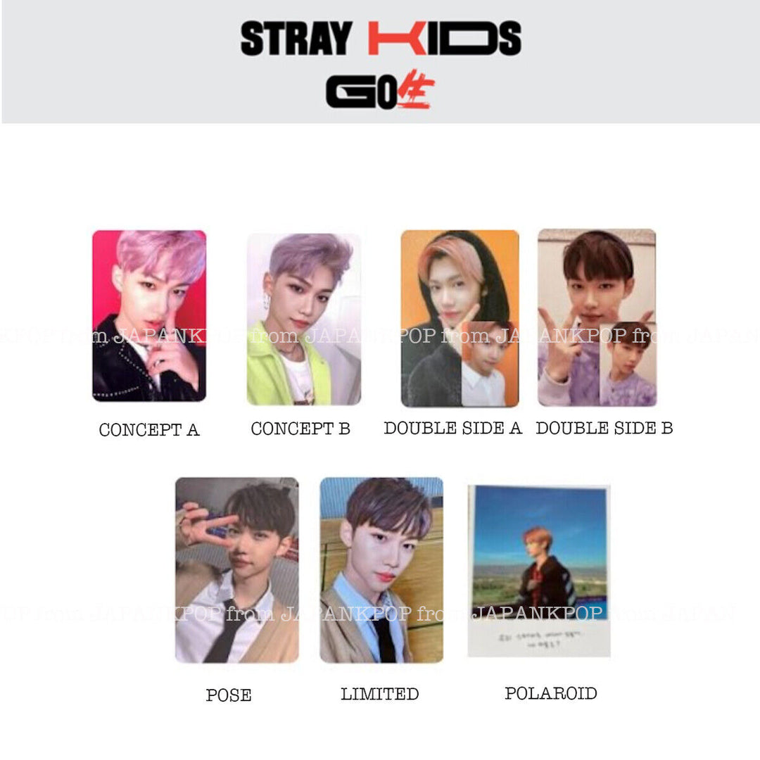 Stray kids IN LIVE Official Photo card Bang chan Lee know Han Felix Hyunjin I.N