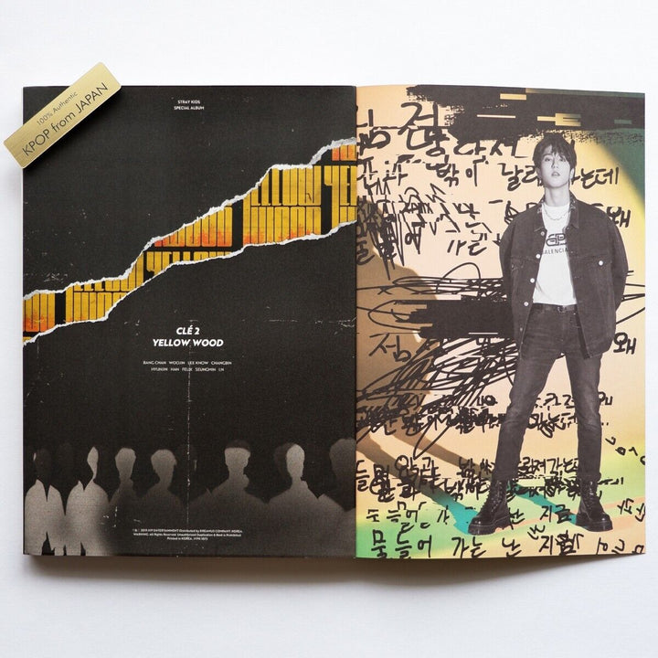 HAN Stray Kids Cle 2 : Yellow Wood Limited edition Album CD Photobook