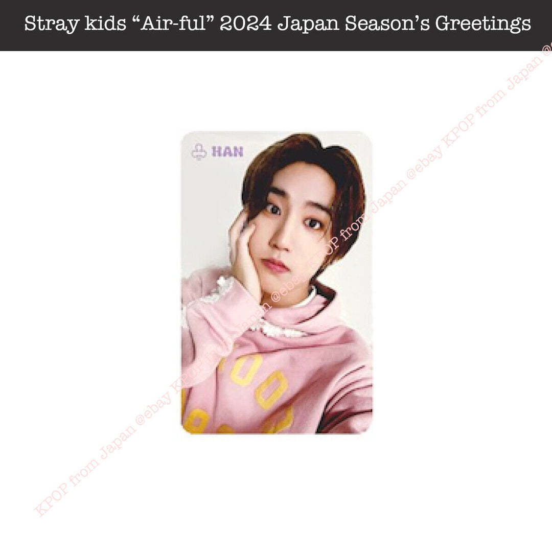 Stray Kids Air-ful JYP POB Photocard 4-cut 2024 JAPAN SEASON’S GREETINGS SEASONS