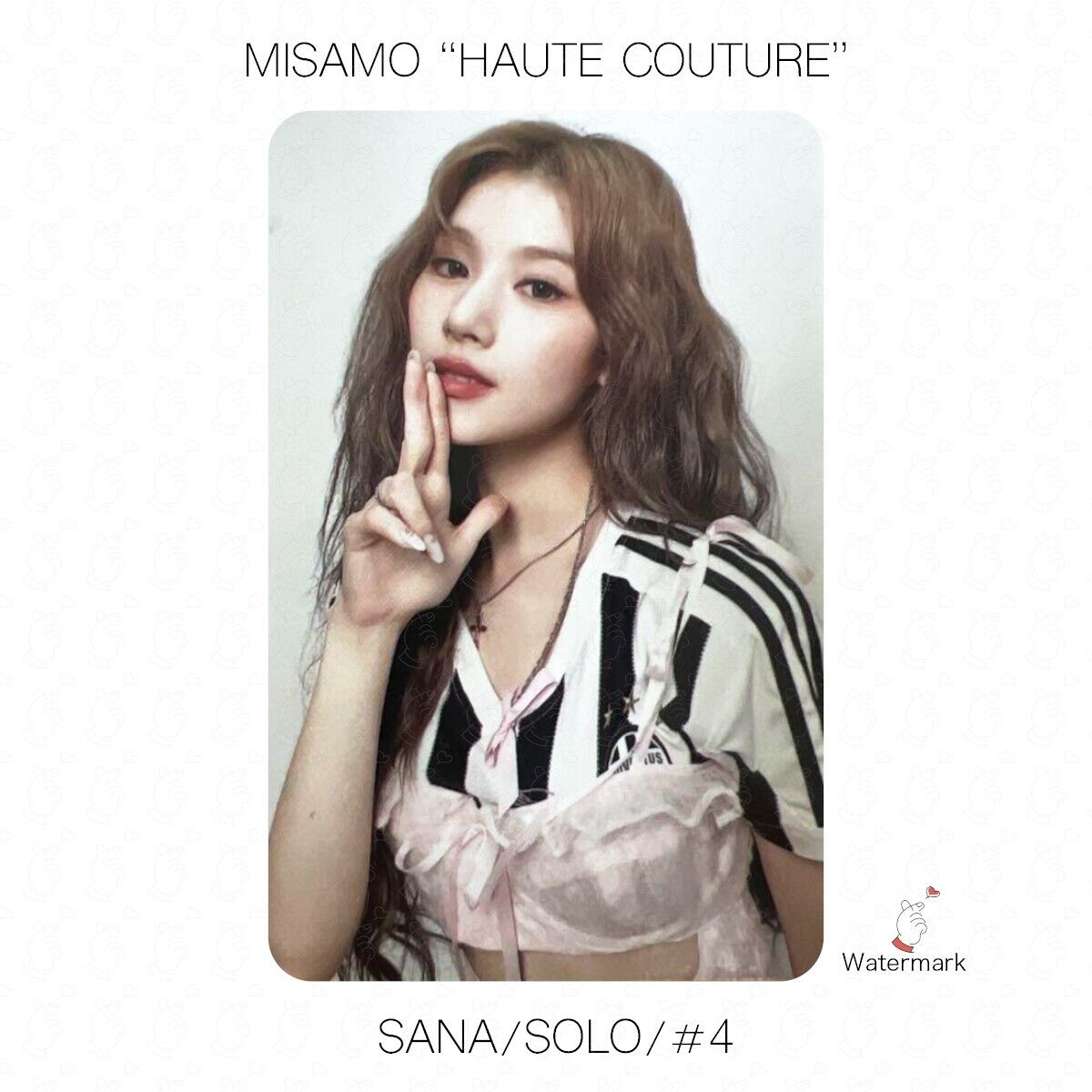 SANA X MISSHA JAPAN PHOTOCARD ONLY 500 IN THE WORLD ONLINE ALL SOLD OUT sold