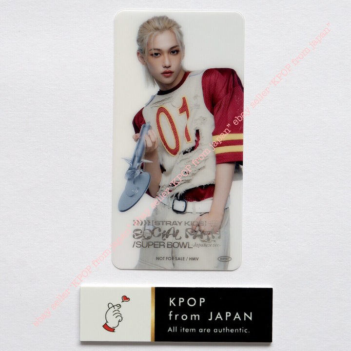 Felix Stray Kids Social Path Official Photocard JAPAN POB FC Photo card Fan