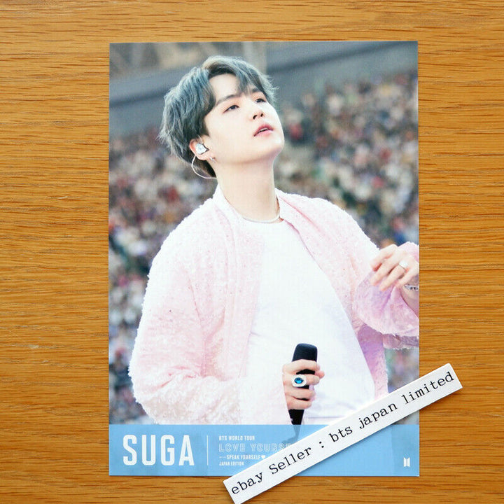 Bono oficial de Blu-ray PhotoCard de BTS - GIRA MUNDIAL LOVE YOURSELF JAPÓN EDICIÓN - 