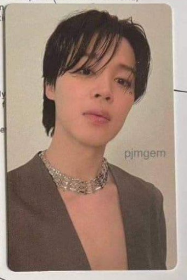 JIMIN FACE JPFC Universal music store POB official photocard hologram UMS FC