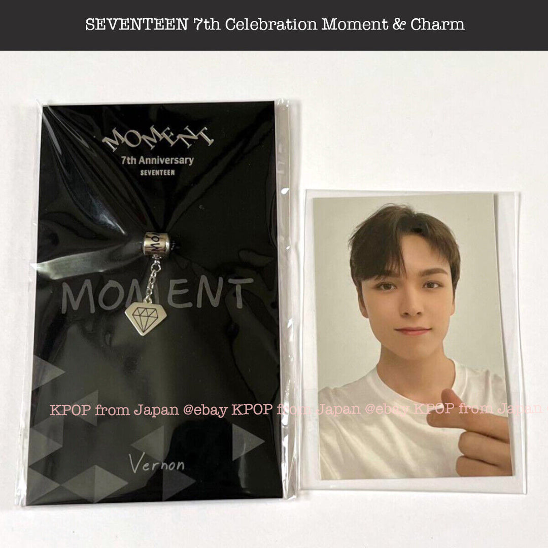 SEVENTEEN 7th Anniversary Moment Bracelet Charm Photocard Set Japan MD