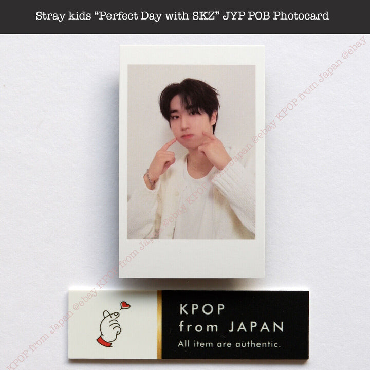 Stray kids 2024 “ Perfect Day with SKZ ” JYP POB Photocard SEASON'S GREETINGS