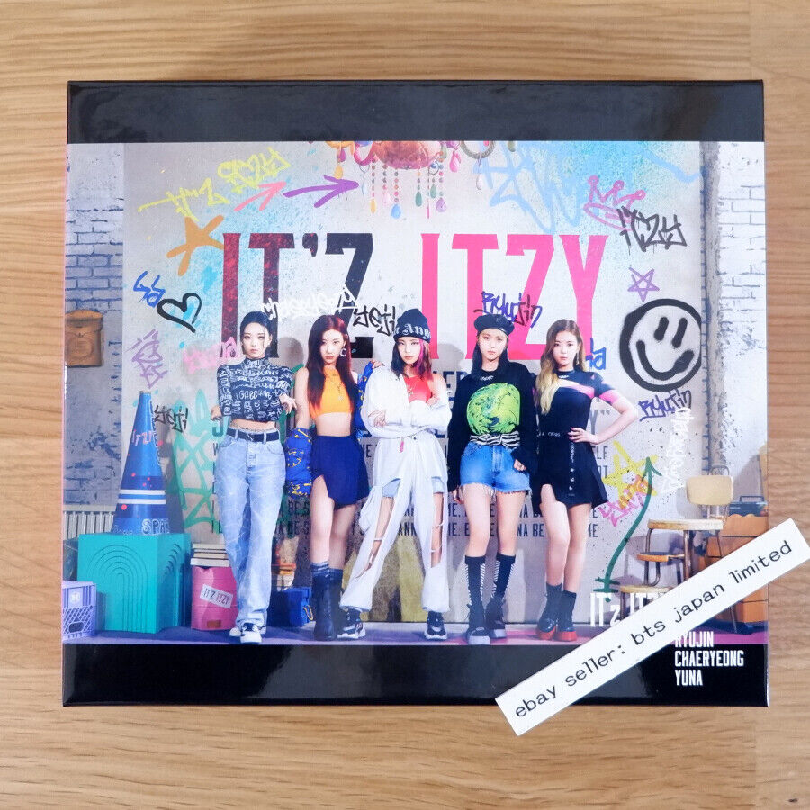 Used IT'z ITZY 1st limited A , B , Normal ver. Official