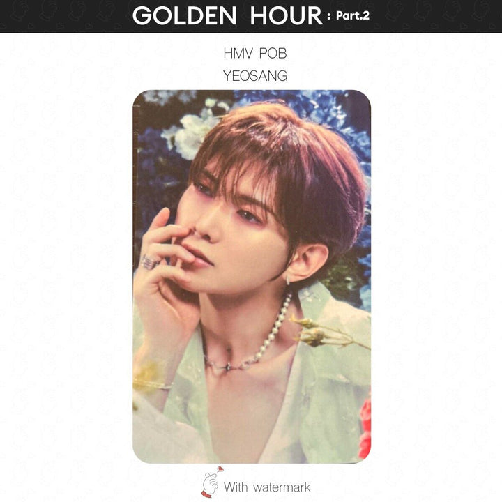 ATEEZ GOLDEN HOUR Part.2 JAPAN STORE BENEFIT POB PHOTOCARD JPFC UMS HMV pt2