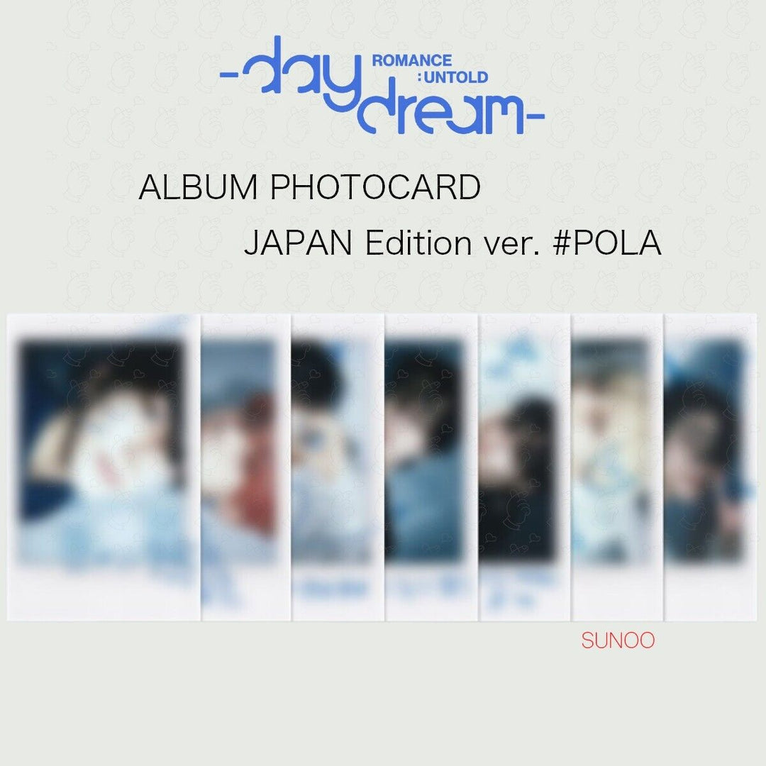 PRE ENHYPEN Repackage ROMANCE: UNTOLD daydream ALBUM / JAPAN POB PHOTOCARD