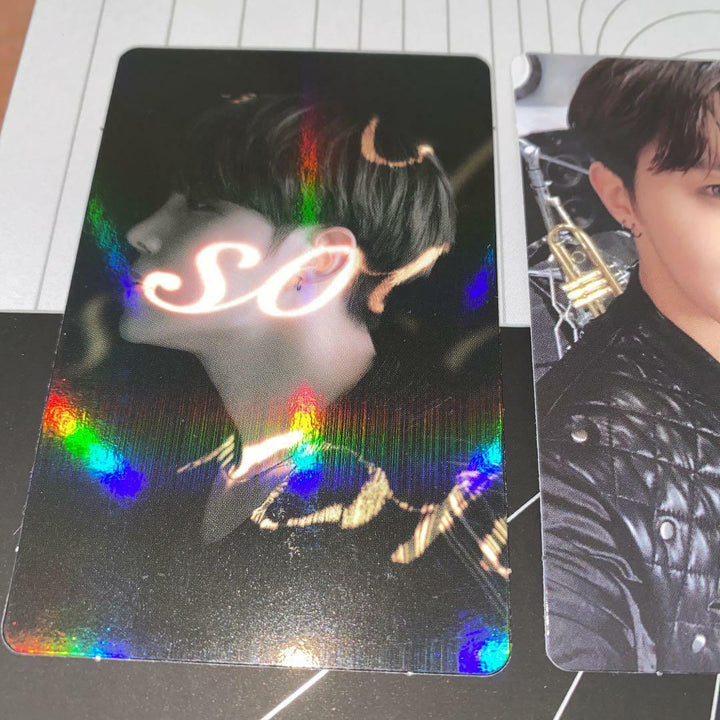 BTS J-HOPE CLUE ROUTE HOLOGRAM MAP OF THE SOUL MOS ONE CONCEPT BOOK Photo card