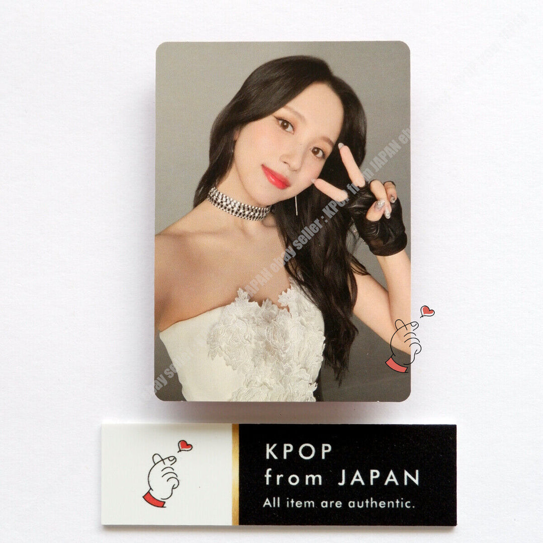 MINA Masterpiece MISAMO Tarjeta fotográfica oficial del sorteo de la suerte Japón 1er álbum TWICE 