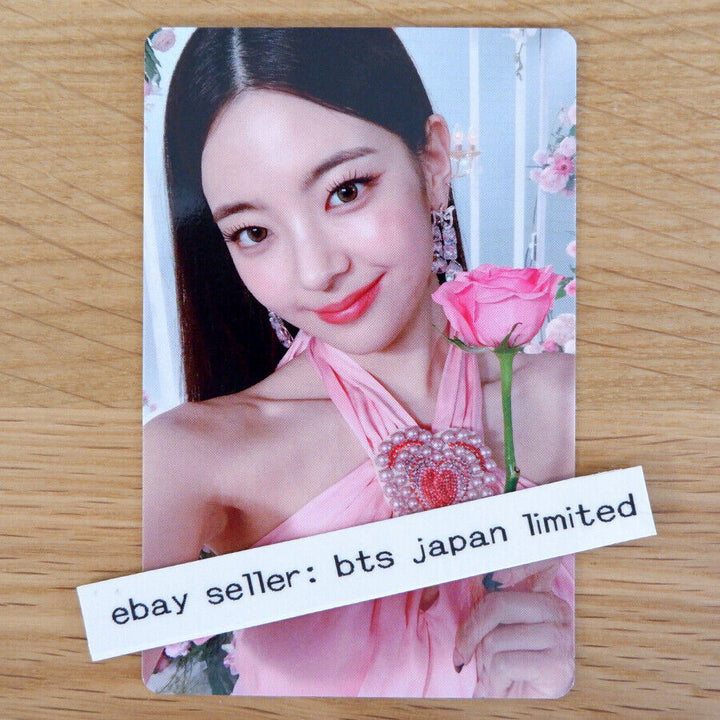 ITZY jaque mate Japan Tower Records POB Tarjeta de fotografía oficial Beneficio Photocard PC 