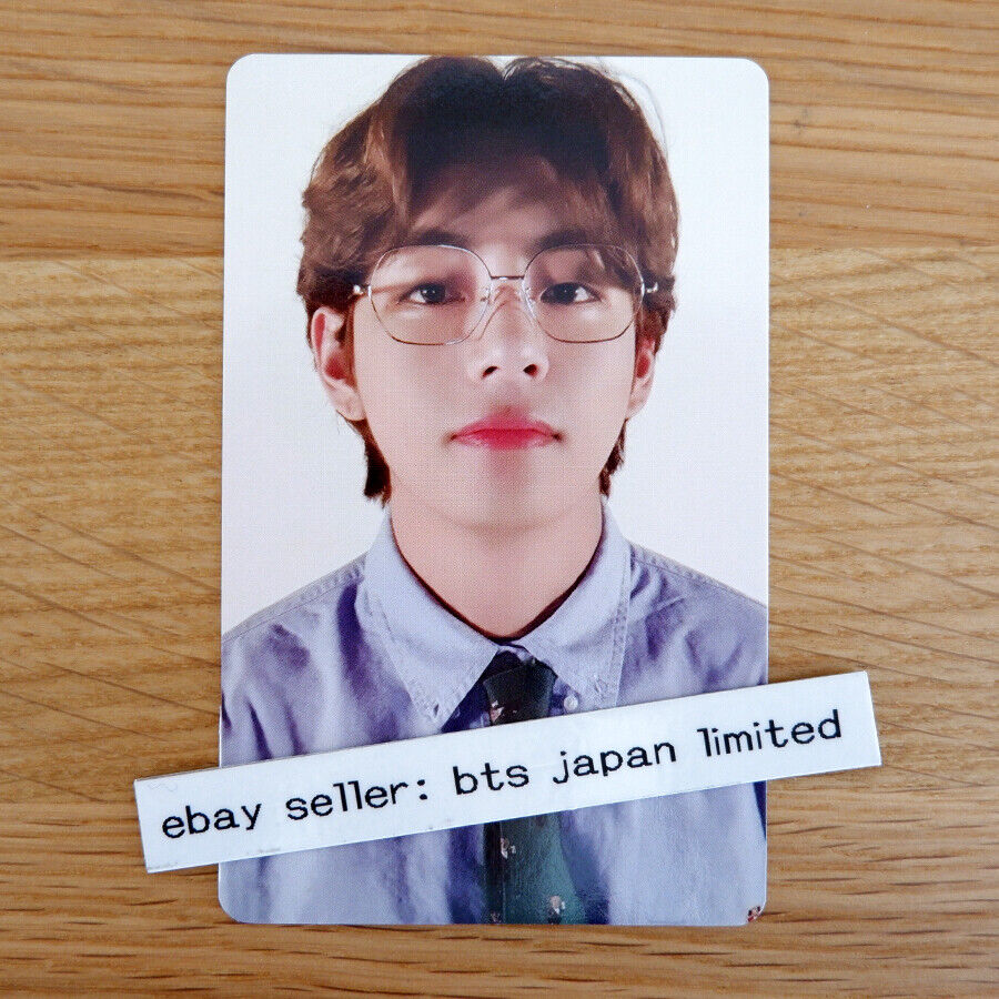 BTS V DECO KIT Cámara instantánea aleatoria Impresión a doble cara Tarjeta fotográfica Taehyung PC 