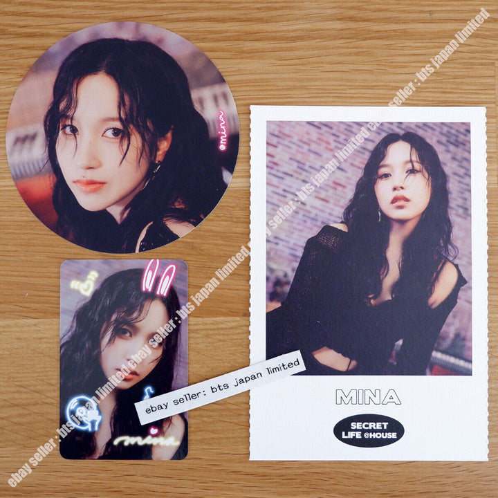 Conjunto de tarjetas fotográficas oficiales de TWICE SALUDOS DE TEMPORADA 2023 VIDA SECRETA EN CASA 