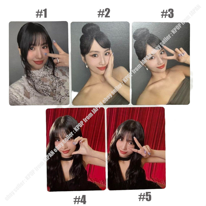 MOMO Masterpiece MISAMO Lucky draw official photocard Japan 1st Album TWICE