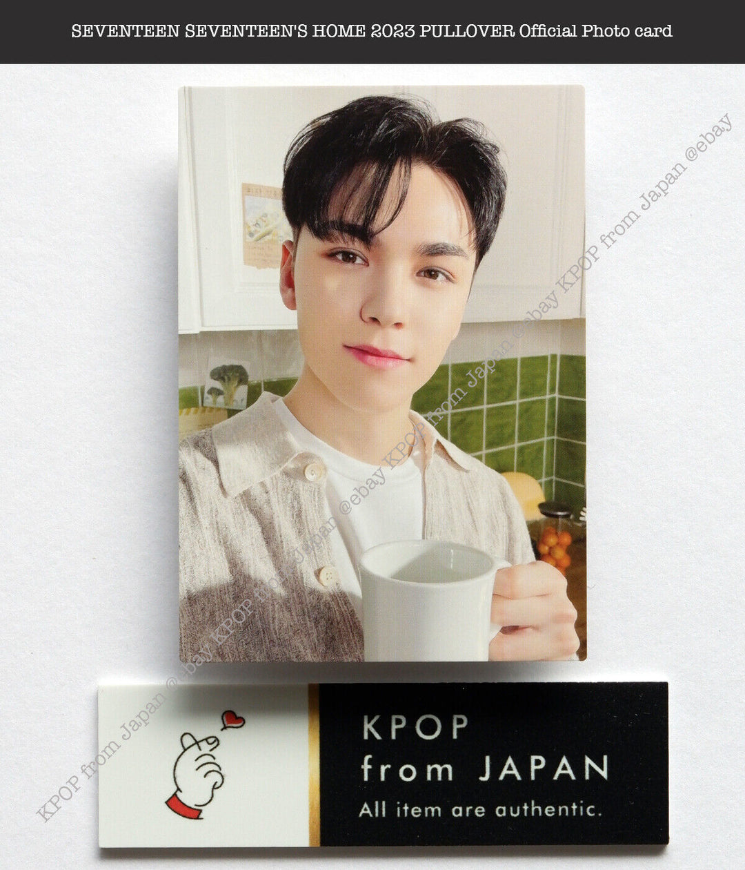 SEVENTEEN SEVENTEEN'S HOME 2023 PULLOVER Official Photocard MD Photocard