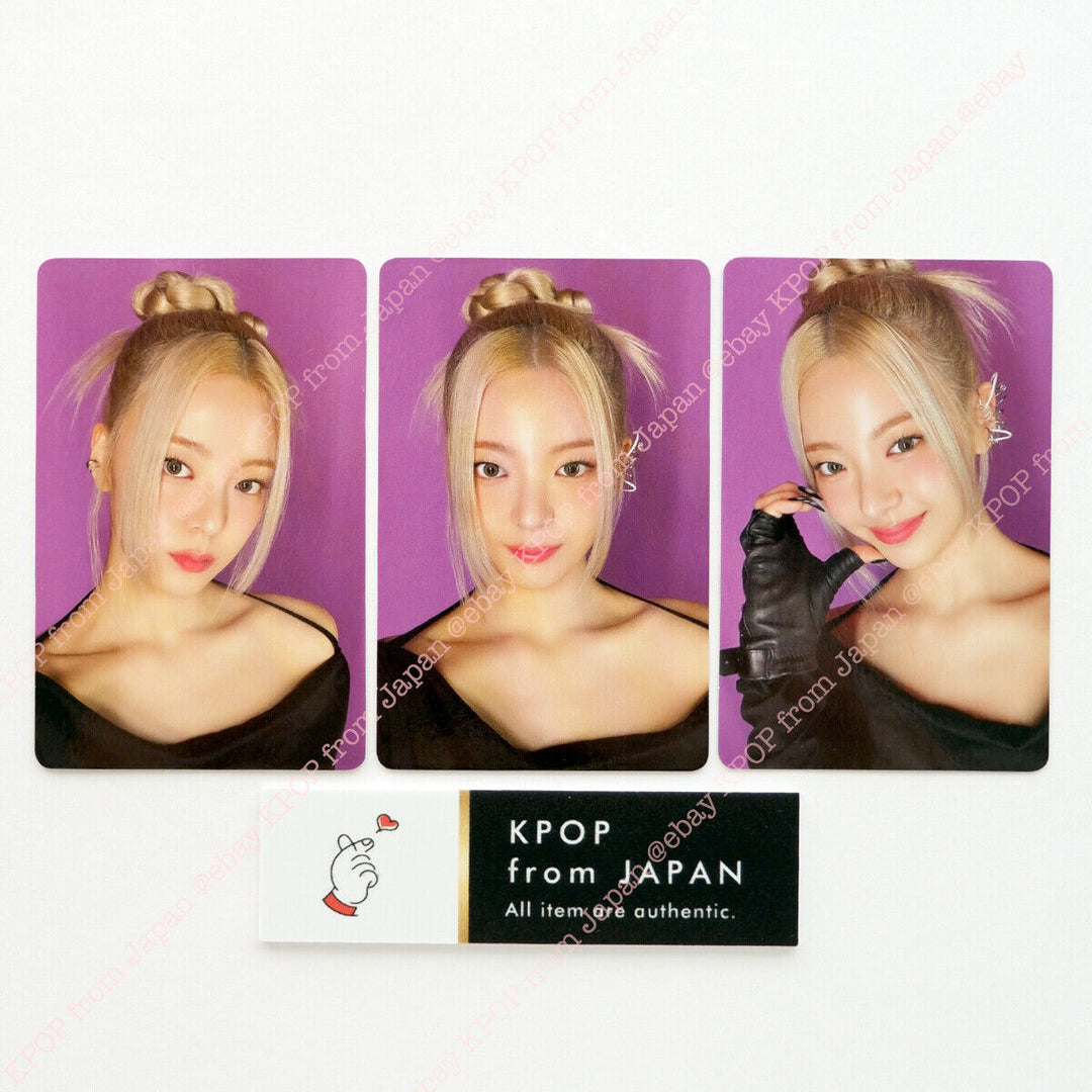 ITZY RINGO MIDZY JAPAN ver. CD Photocard Yeji Yuna Lia Ryujin Chaeryeong ALBUM