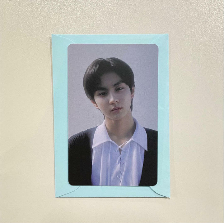 ENHYPEN Jungwon Repackage DIMENSION : ANSWER NO YET Official Photo card weverse