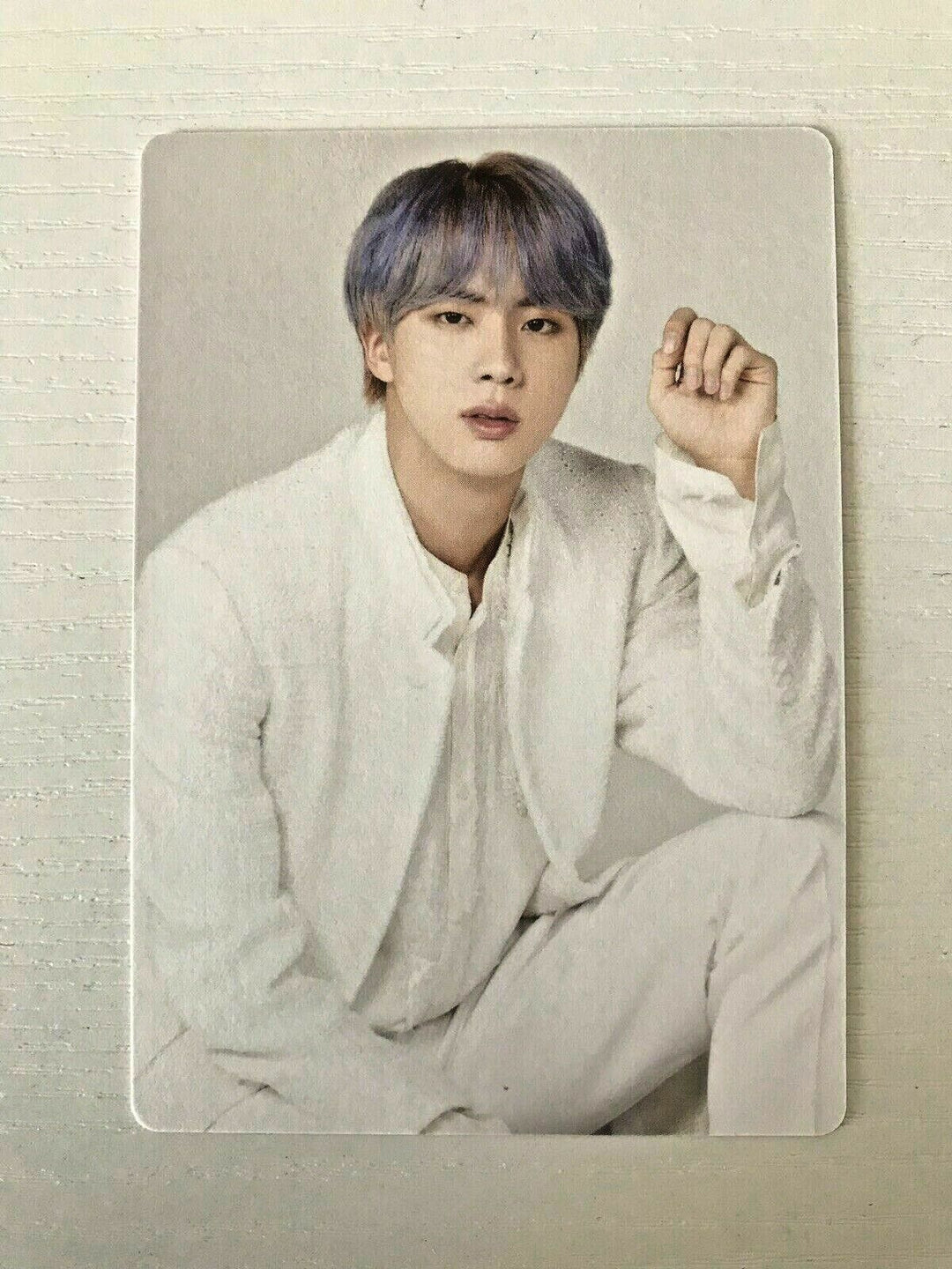 Mini tarjeta fotográfica oficial de BTS JIN SPEAK YOURSELF THE FINAL en Seúl 2019 