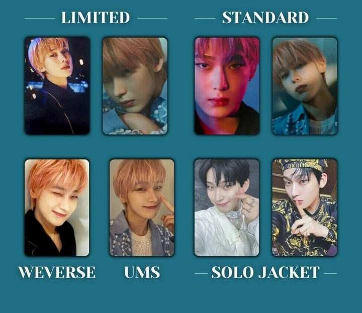 ENHYPEN SUNOO DIMENSION : SENKOU Official Photo card Solo Universal weverse