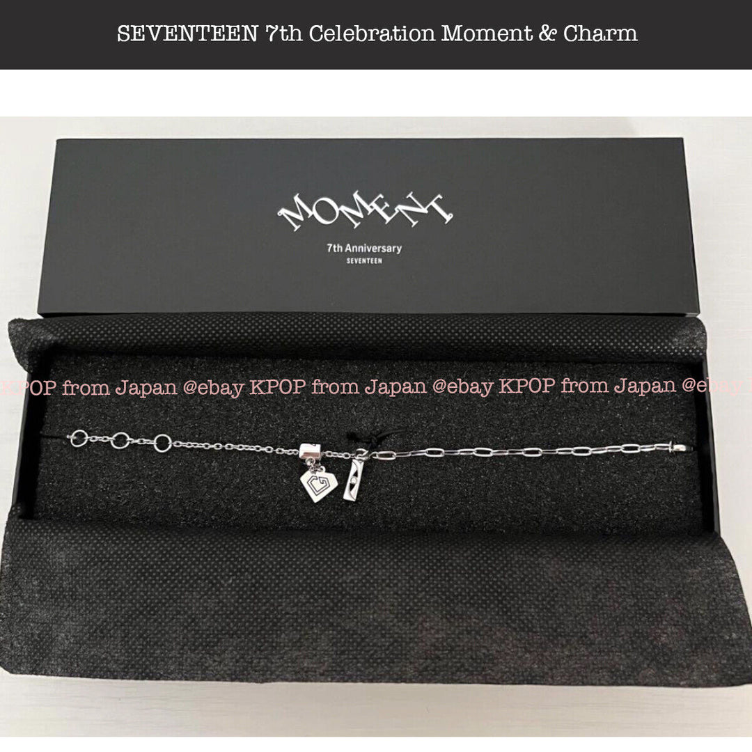 SEVENTEEN 7th Anniversary Moment Bracelet Charm Photocard Set Japan MD