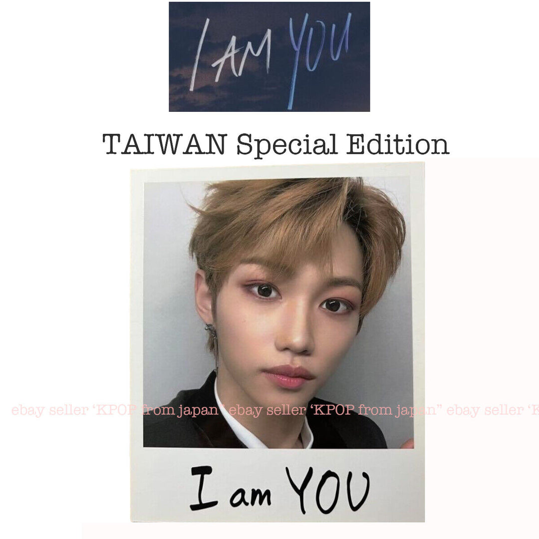 Stray kids I am YOU Taiwan Edition Polaroid Photocard Hyunjin Felix Lee Know