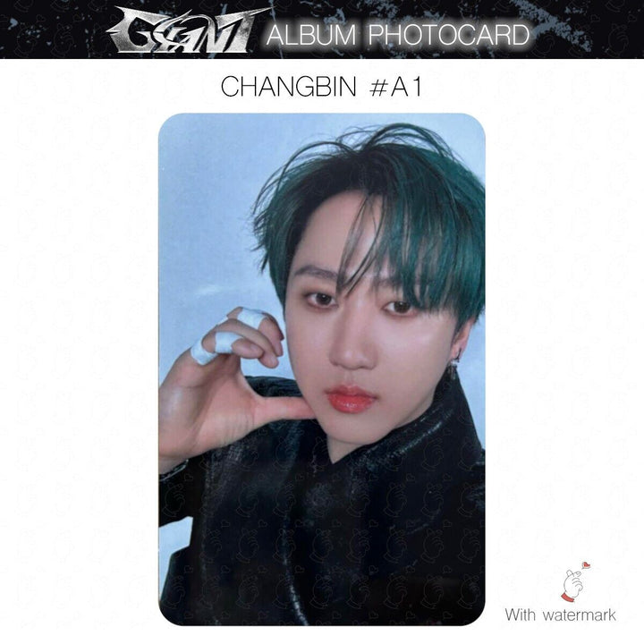 CHANGBIN STRAY KIDS GIANT JAPAN ALBUM PHOTOCARD POB LUCKY DRAW SOLO SONY