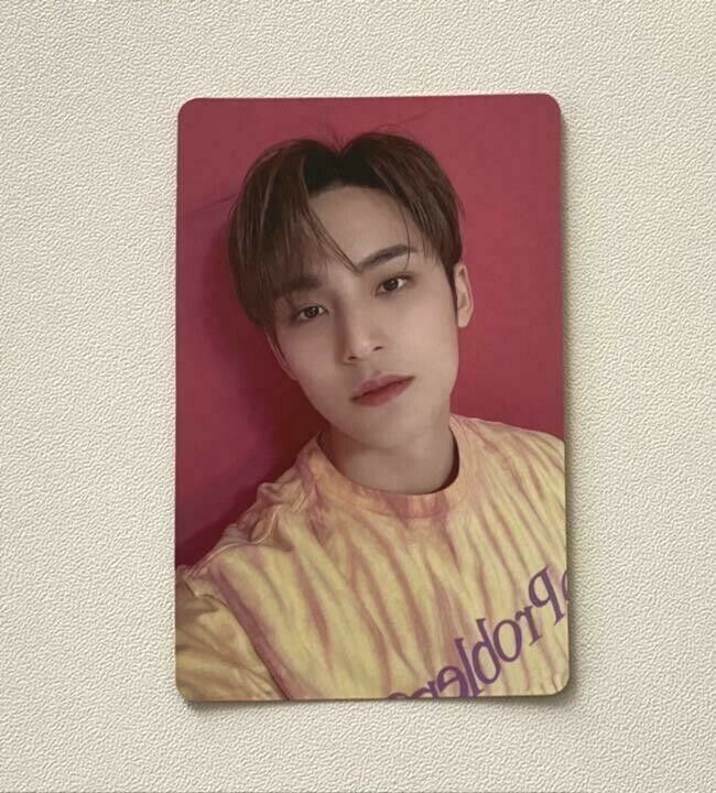 SEVENTEEN Mingyu Tarjeta fotográfica oficial HITORIJANAI ABCD Normal CARAT PC