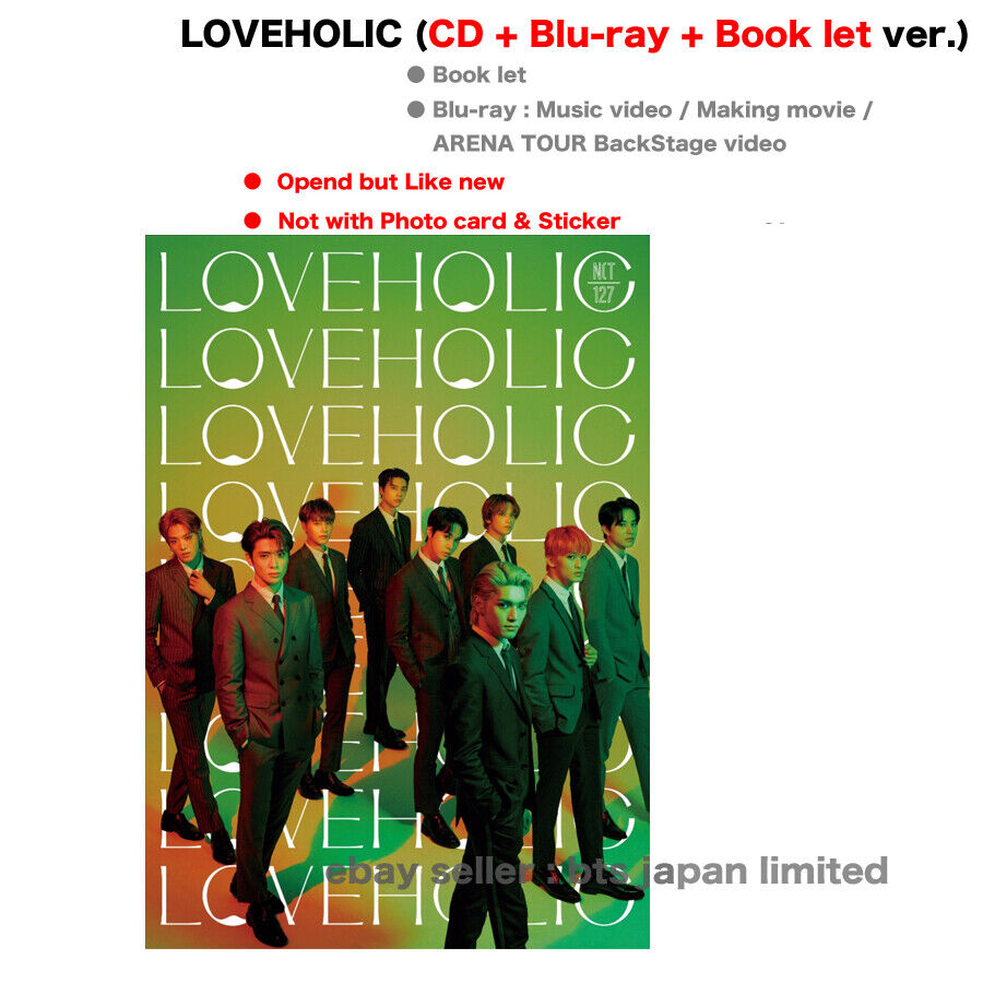 NCT 127 LOVEHOLIC Not with Photocard & Sticker TAEYONG HAECHAN JAEHYUN