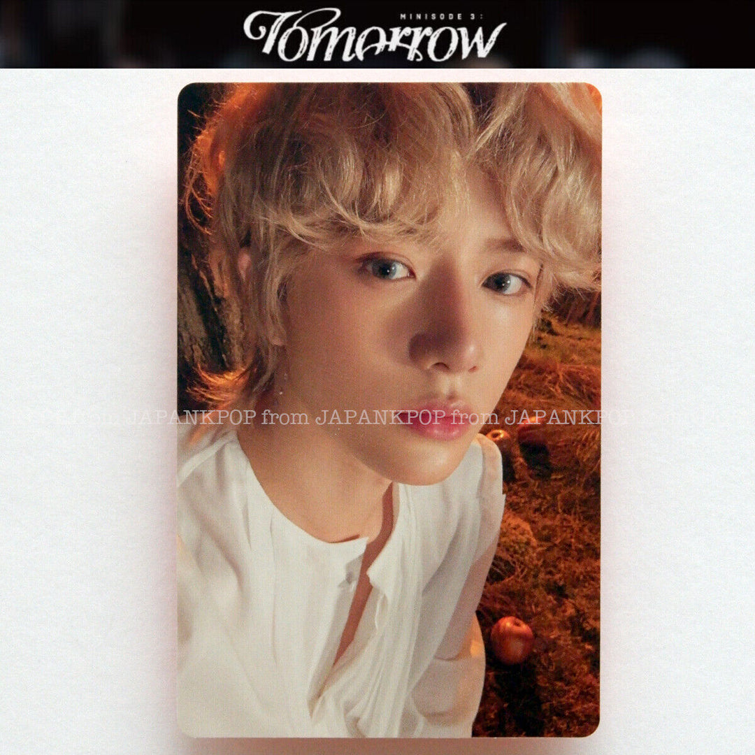 TXT MINISODE 3 : TOMORROW ALBUM Light ver. Photocard Yeonjun Soobin Beomgyu