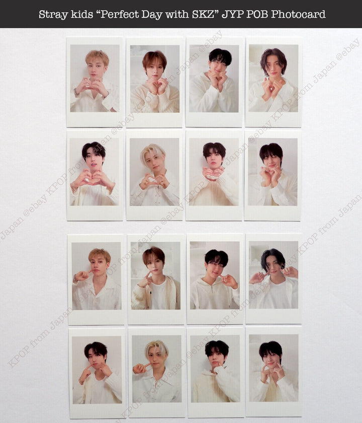 Stray kids 2024 “ Perfect Day with SKZ ” JYP POB Photocard SEASON'S GREETINGS