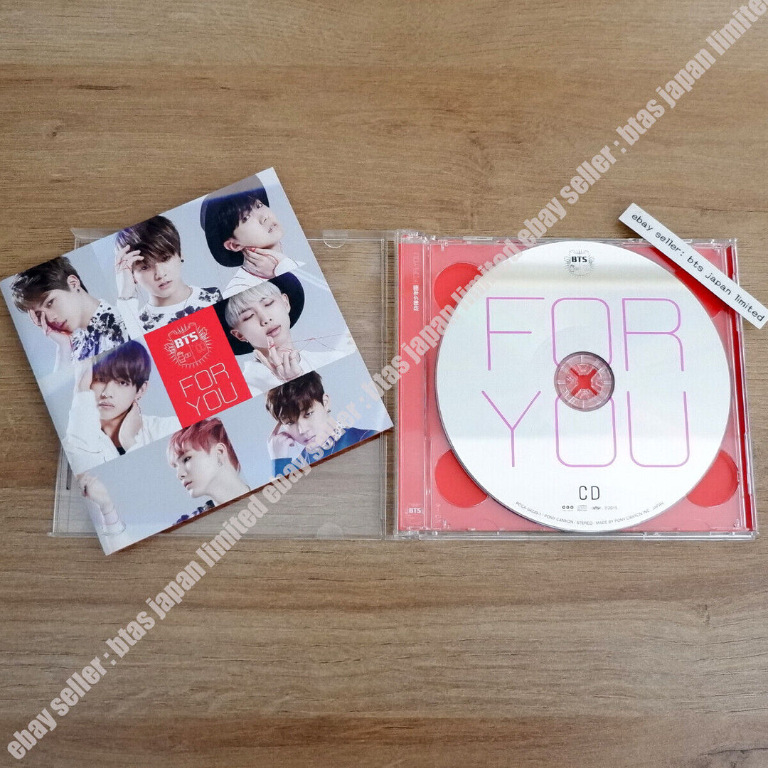 BTS FOR YOU Official Japanese Ver. Limited Edition A B 1st Anniversary CD DVD