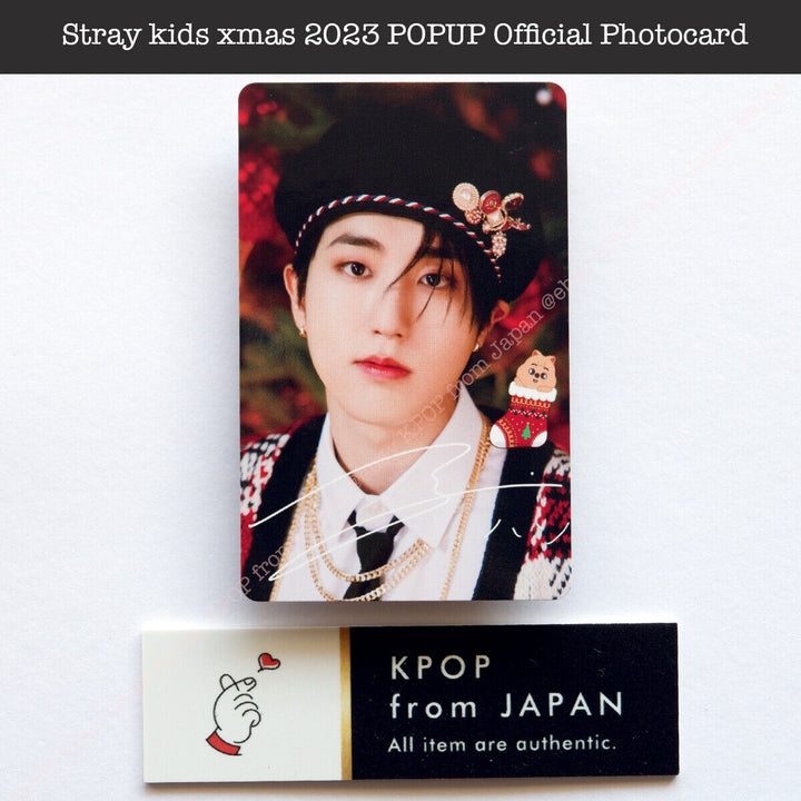 Stray kids 2023 Xmas POPUP Japan limited Official Photocard