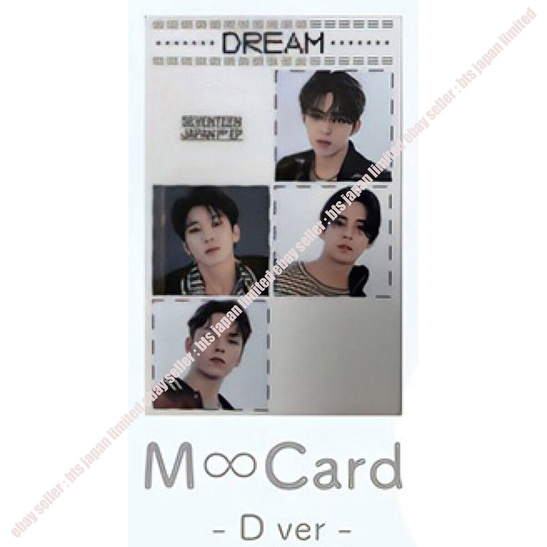 SEVENTEEN SCOUPS DREAM Limited Official Photocard A B C D S F CARAT Fan club PC