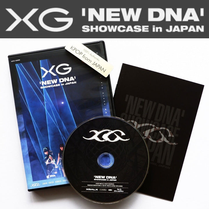 XG NEW DNA SHOWCASE in JAPAN Blu Ray WOKE UP Blu-Ray Photobook