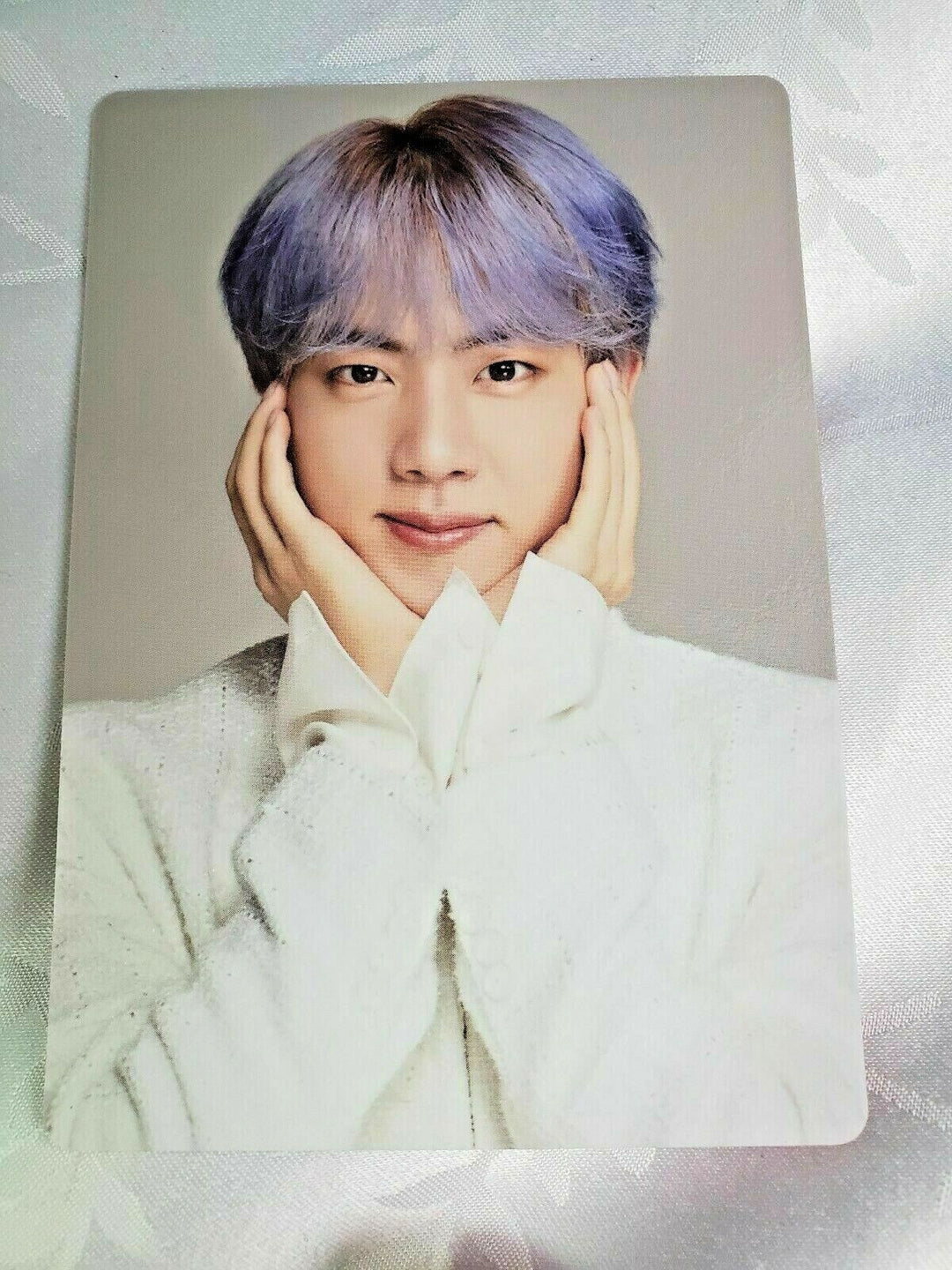 Mini tarjeta fotográfica oficial de BTS JIN SPEAK YOURSELF THE FINAL en Seúl 2019 