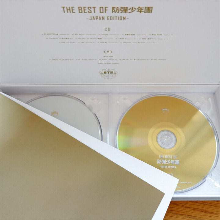 LO MEJOR DE BTS OFICIAL Primera Edición Limitada Corea / Japón CD + DVD USADO