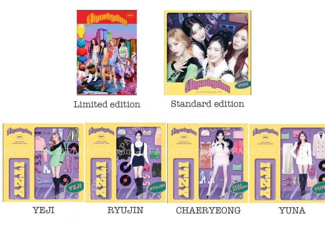 PRE ITZY Algorhythm MIDZY JAPAN JPFC POB Yeji Ryujin Chaeryeong Yuna ALBUM PSL